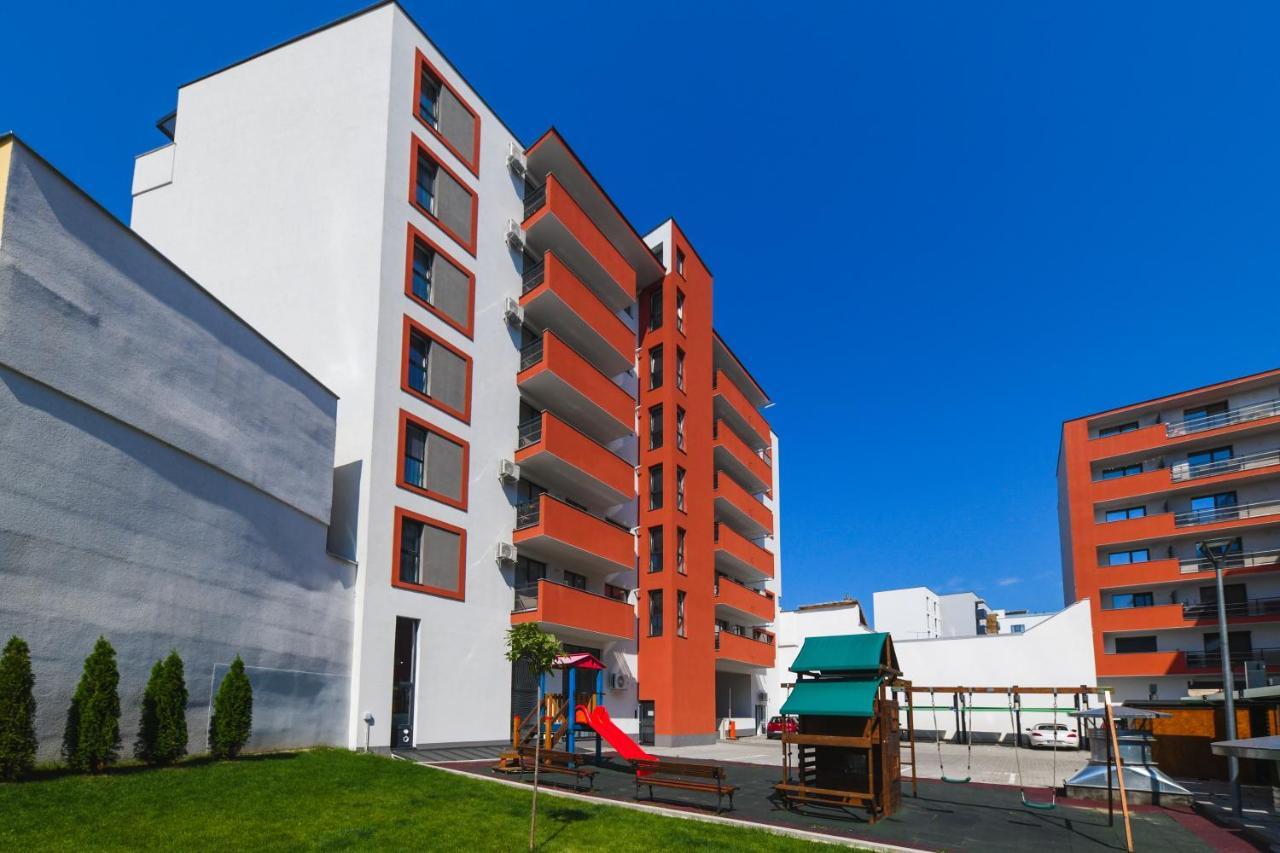 Panoramic Apartment With Terrace Kluž Exteriér fotografie