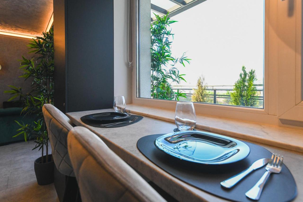 Panoramic Apartment With Terrace Kluž Exteriér fotografie
